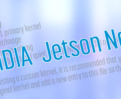 NVIDIA Jetson NanoのROM化手順 ① (Jetson NanoをROM化してみた)