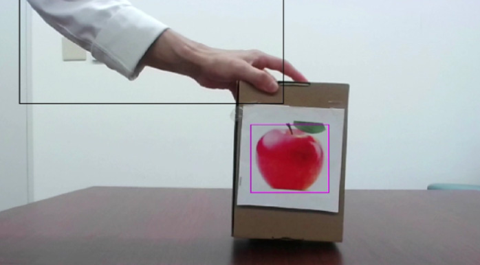 バウンディングボックス検出例