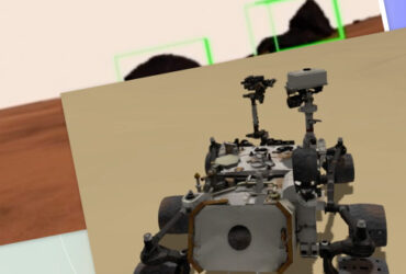 Space ROSの「Curiosity rover」デモの実行と拡張(障害物検出と回避)